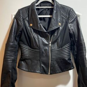 Bebe leather jacket